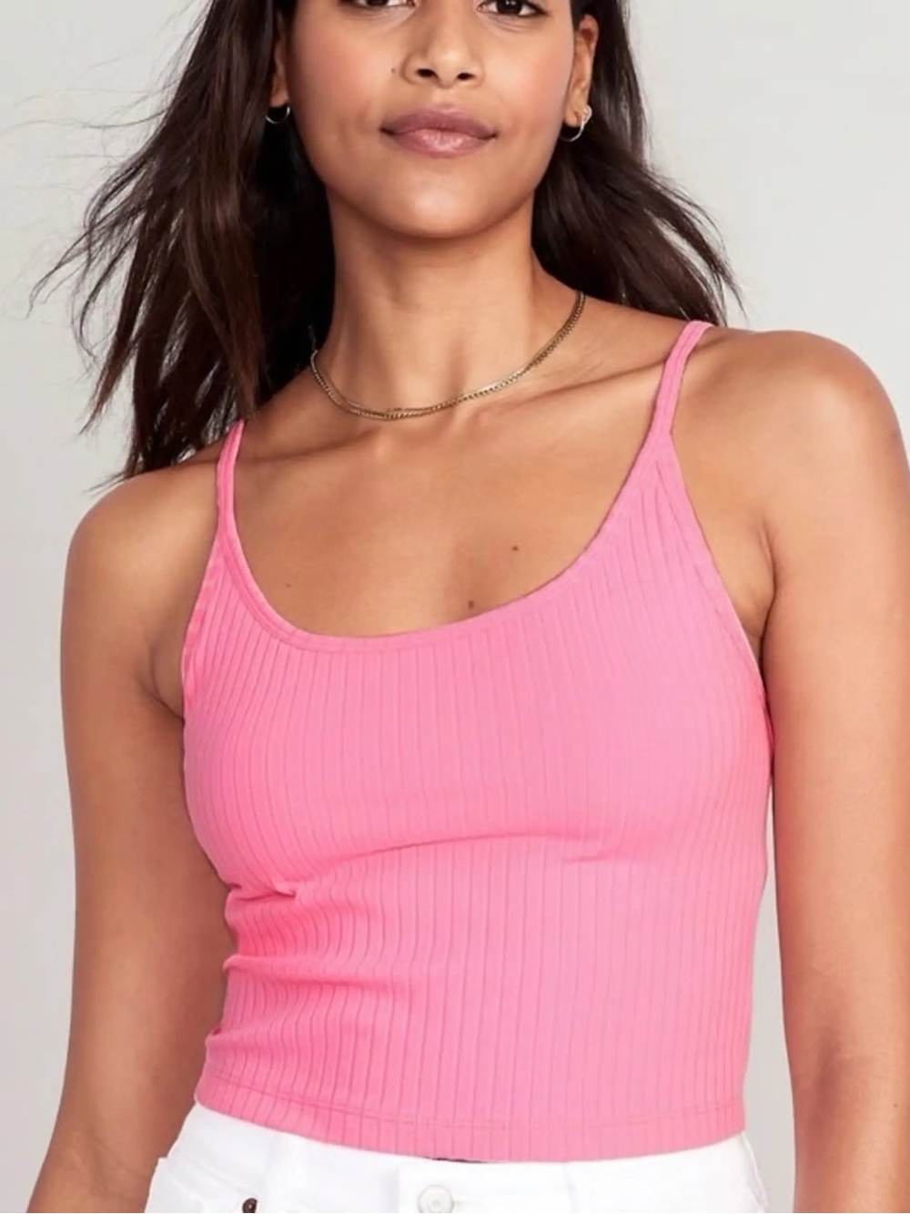Old Navy Pink Ribbed Camisole